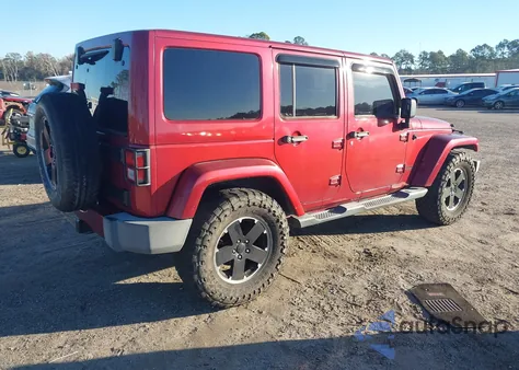 2012 Jeep Wrangler Unlimited Sahara из США, поврежденный, VIN 1C4HJWEG2CL260279